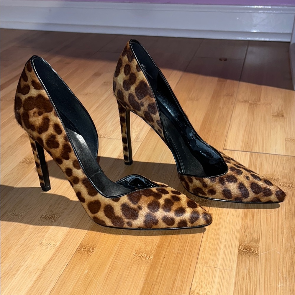 Nine West Brown and Black Heels